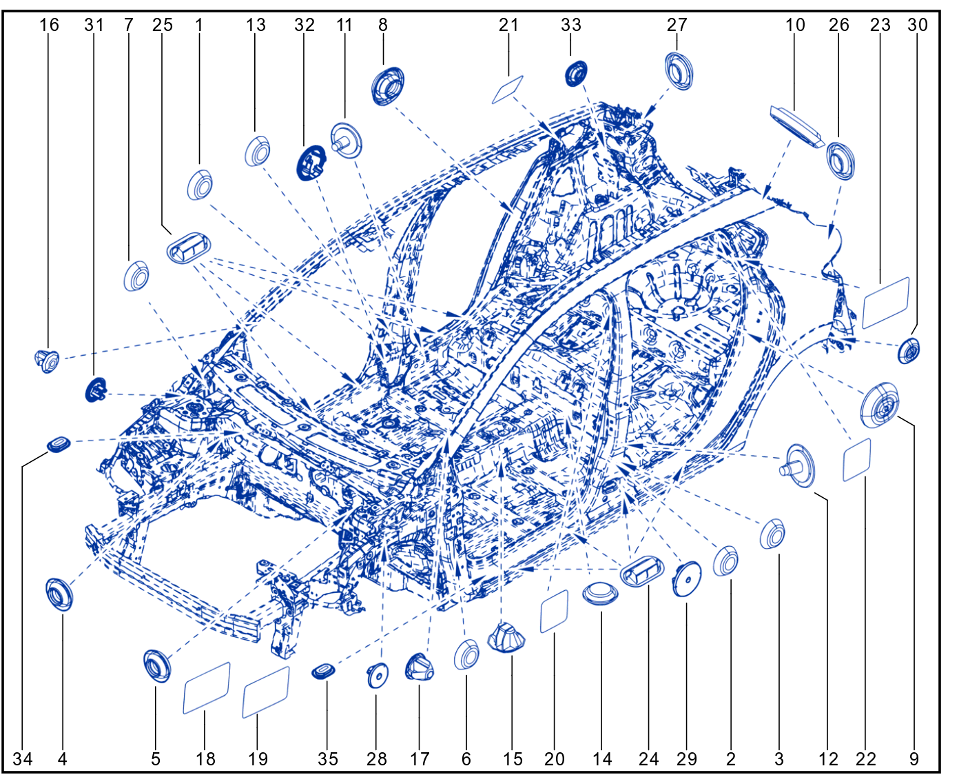 Bodywork Sealing - 01082702