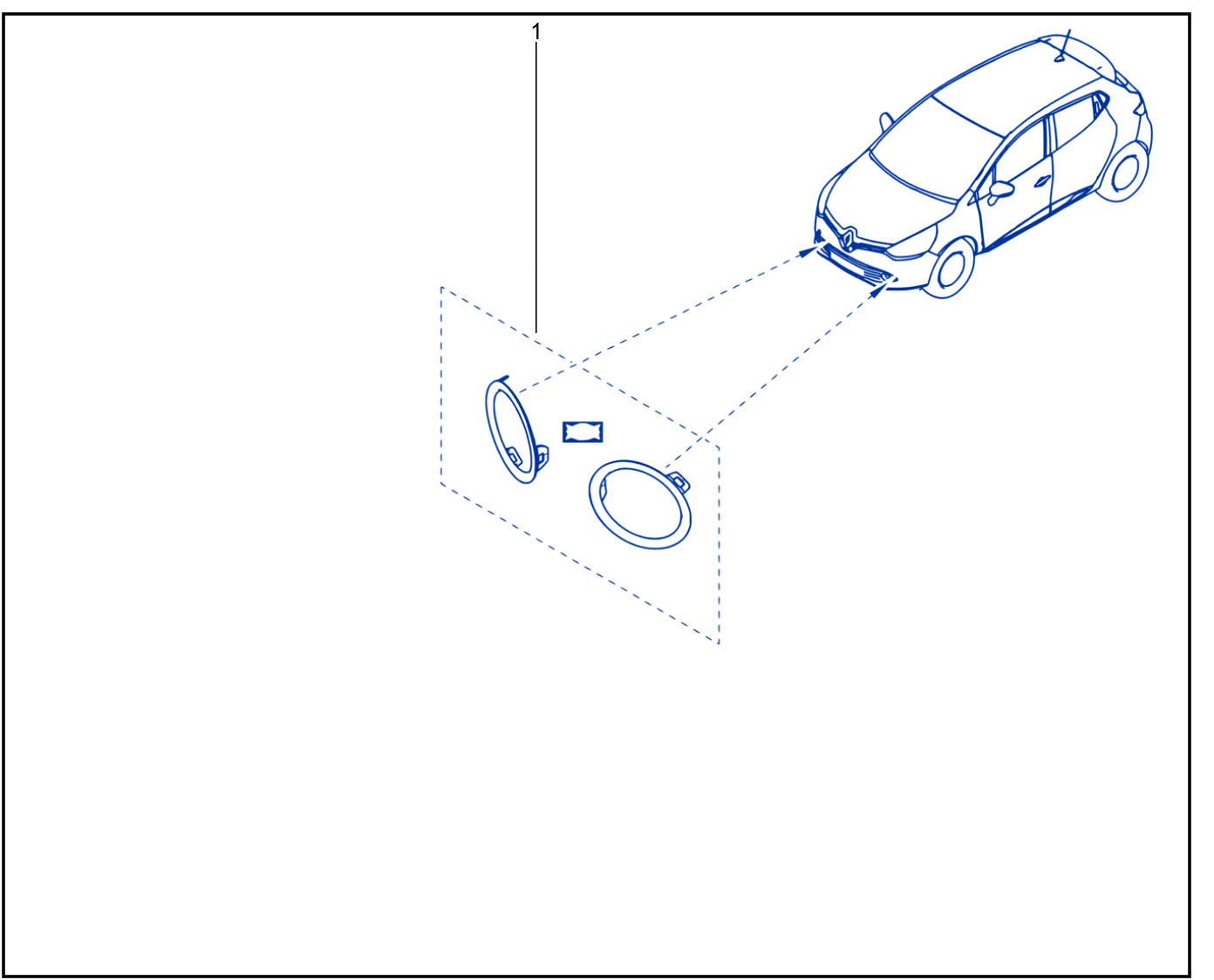 Additional Headlight - 01082748