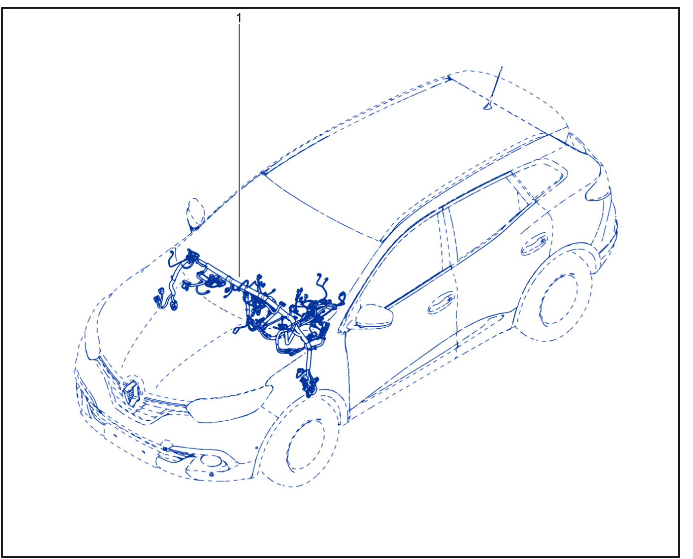 Wiring - Passenger Compartment Components - 01082763