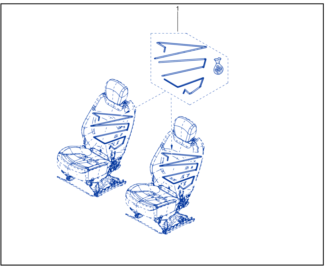Luggage Retainer - 01082781