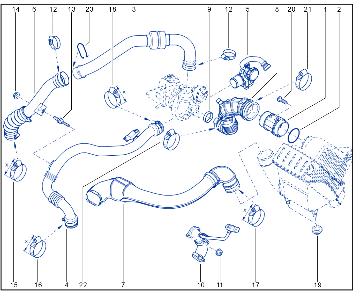 Air Pipes - 01082860