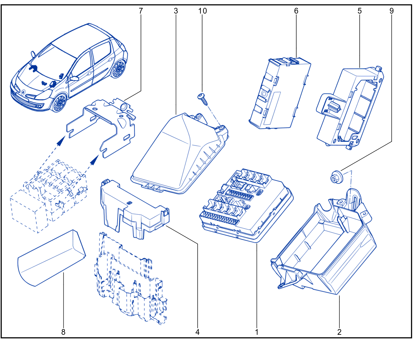 Wiring - Engine Components - 01082875
