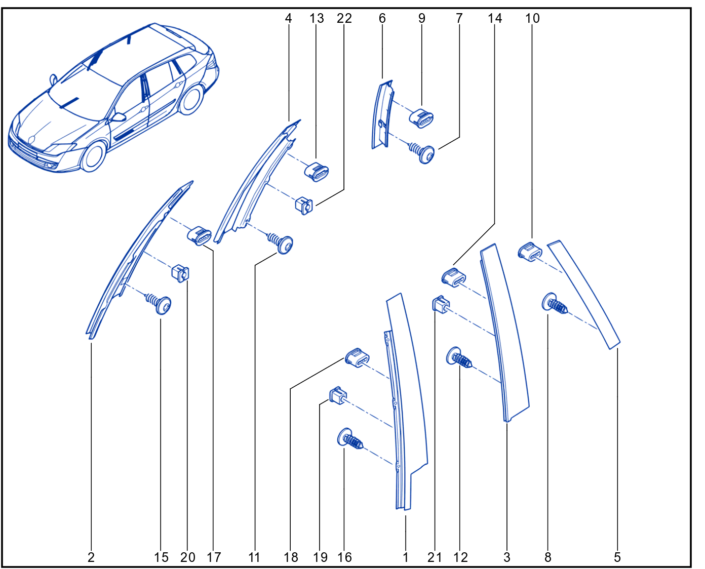 Protection Strip - Trim - 01082941