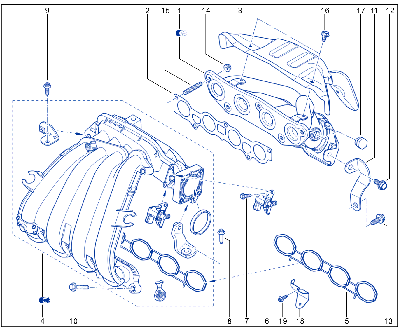 Inlet Manifold - 01082999