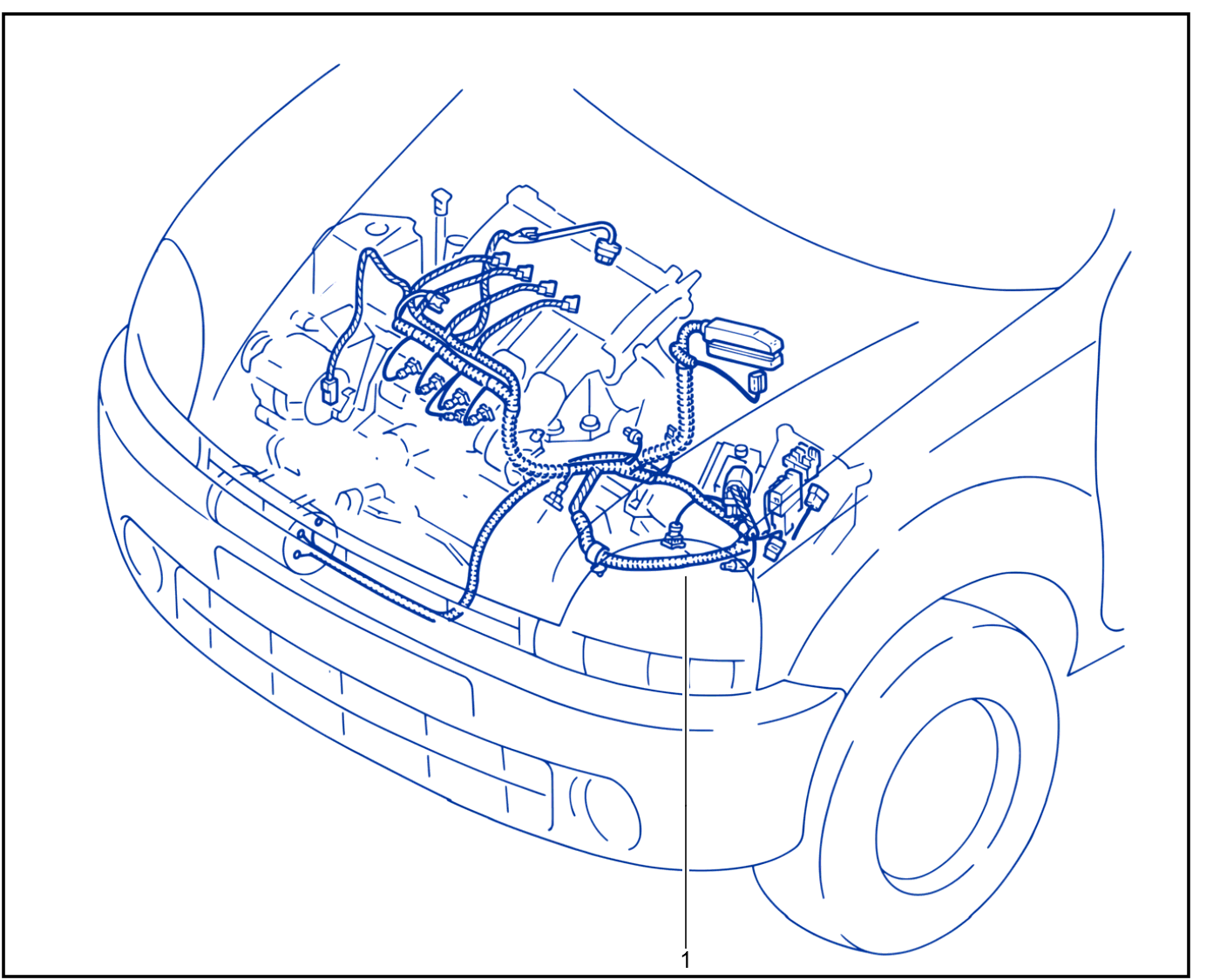 Wiring - Engine Components - 01083088