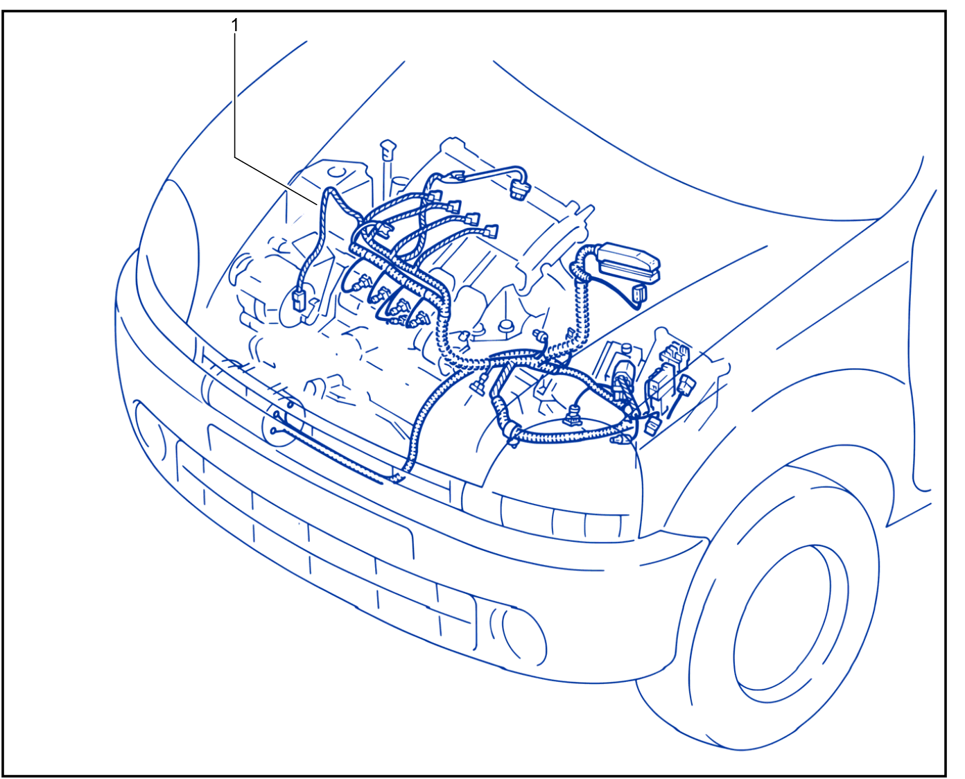 Wiring - Engine Components - 01083090
