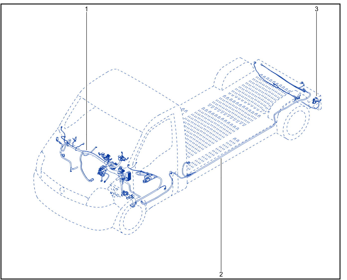 Wiring - Passenger Compartment Components - 01083111