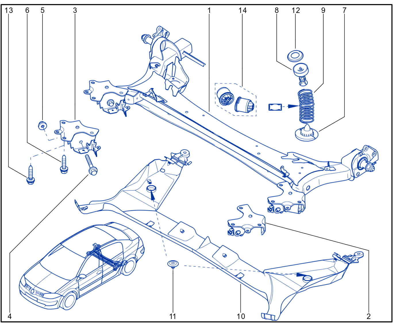 Rear Axle Component - 01083183