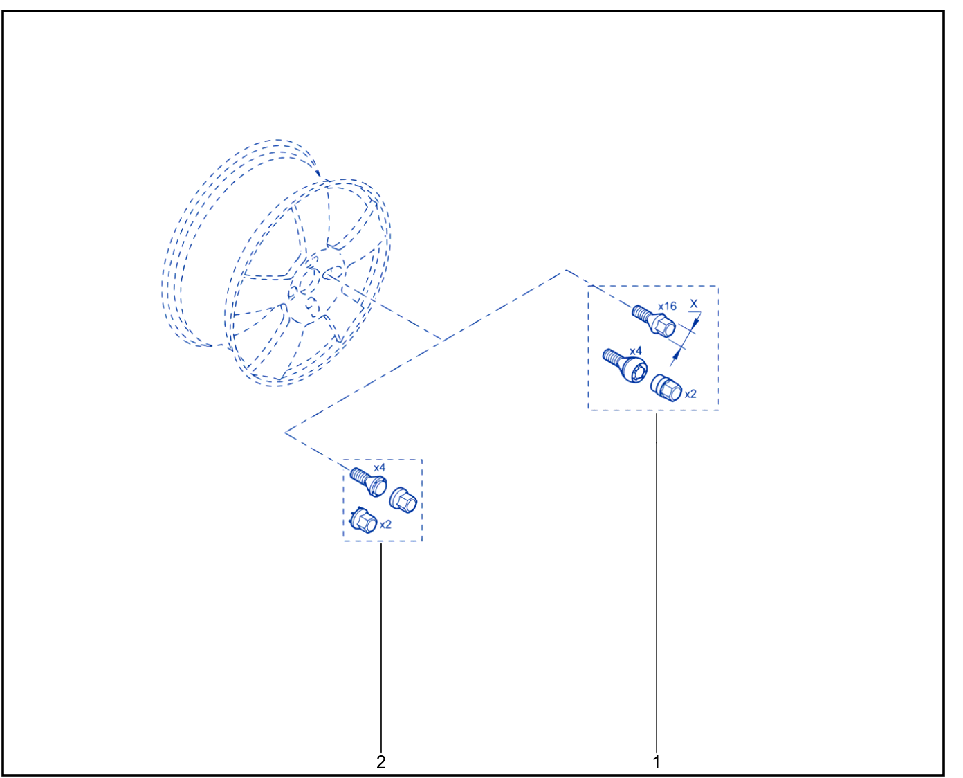 Wheel Nut - 01083184