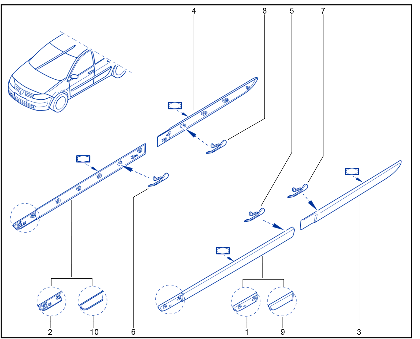 Protection Strip - Trim - 01083200