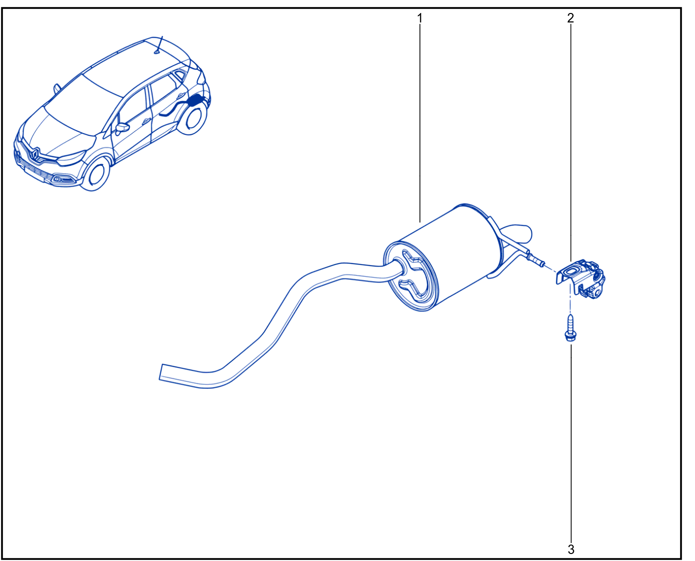 Exhaust Pipe - 01083215