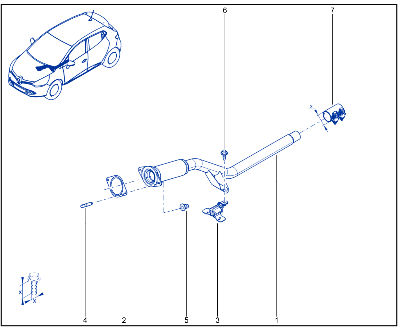 Exhaust Pipe - 01083231