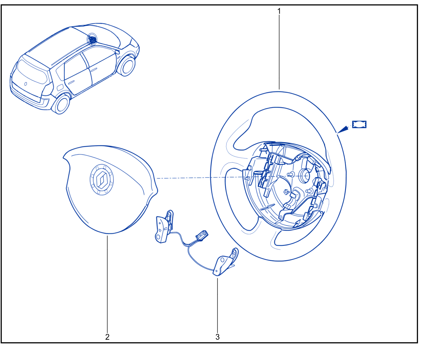Steering Wheel - 01083281