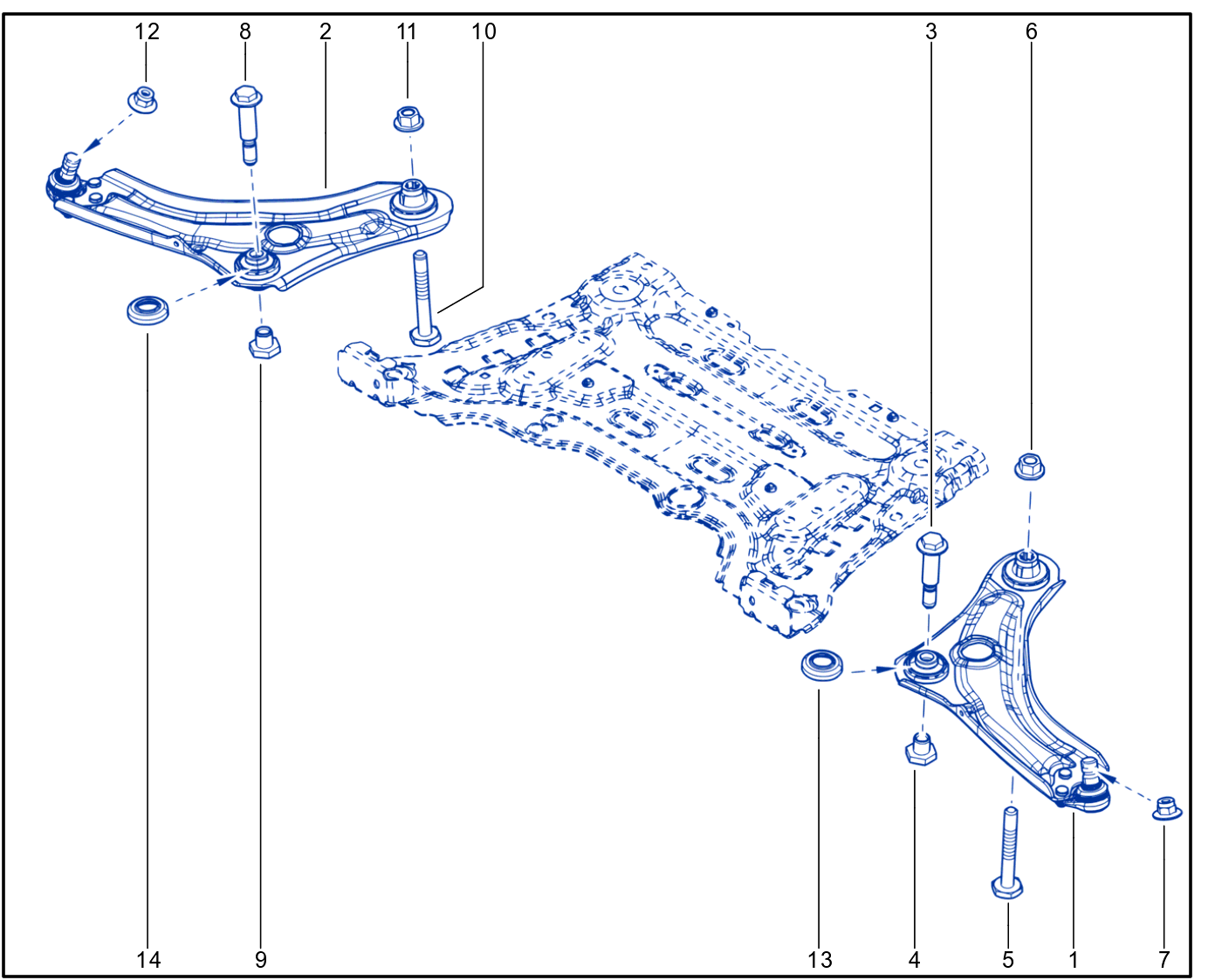 Front Axle Component - 01083584