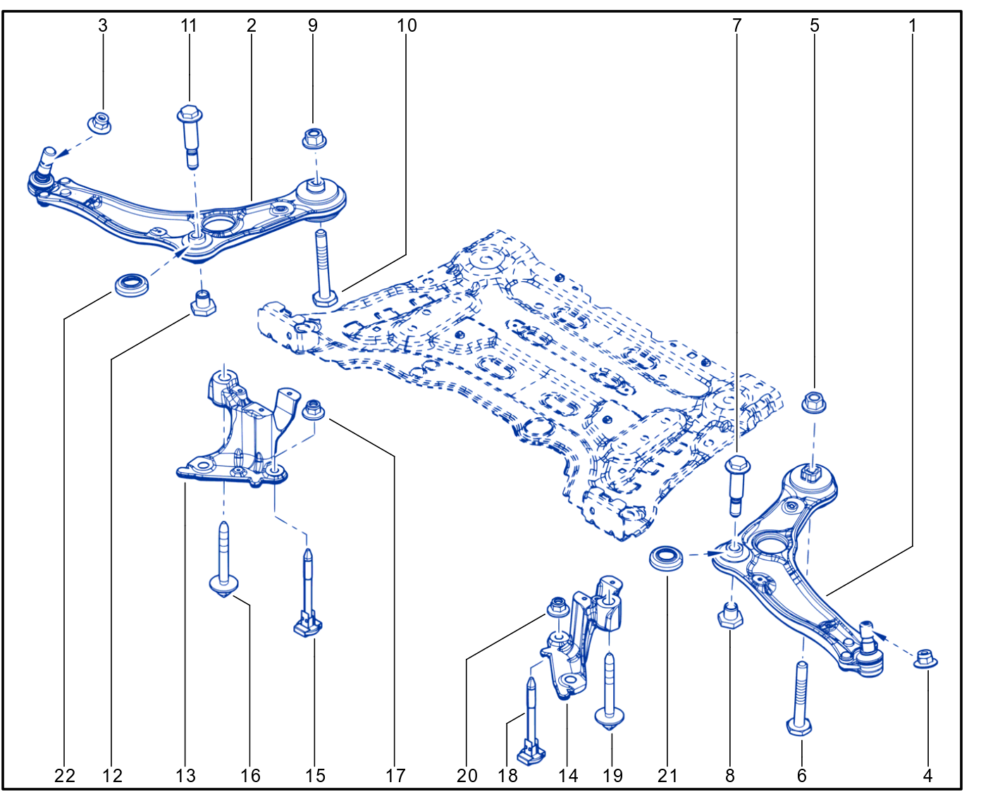 Front Axle Component - 01083585