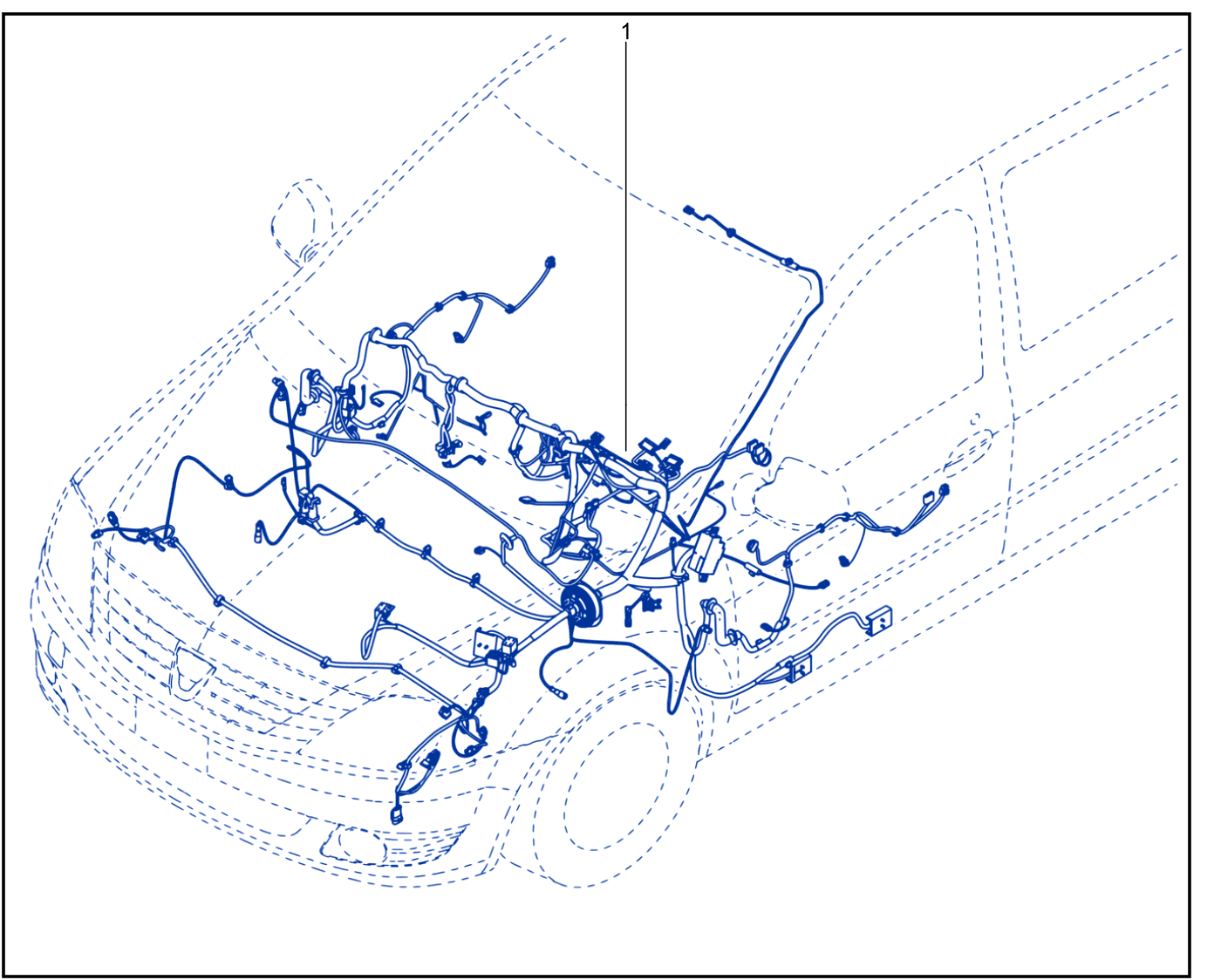Wiring - Passenger Compartment Components - 01083675