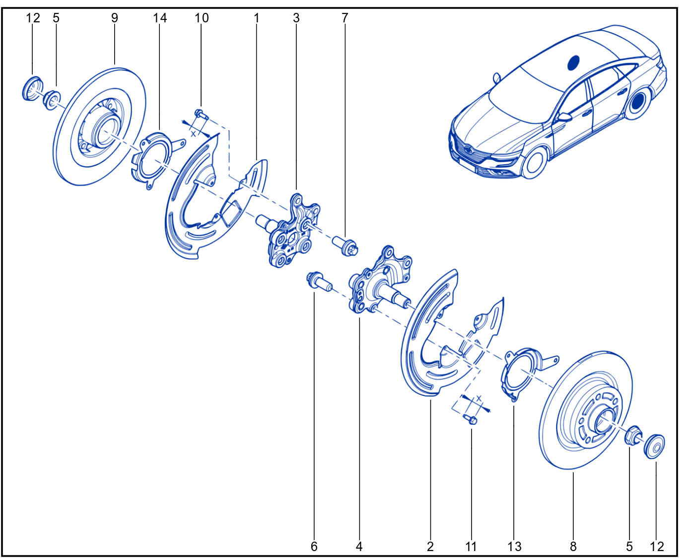 Rear Axle Component - 01083734