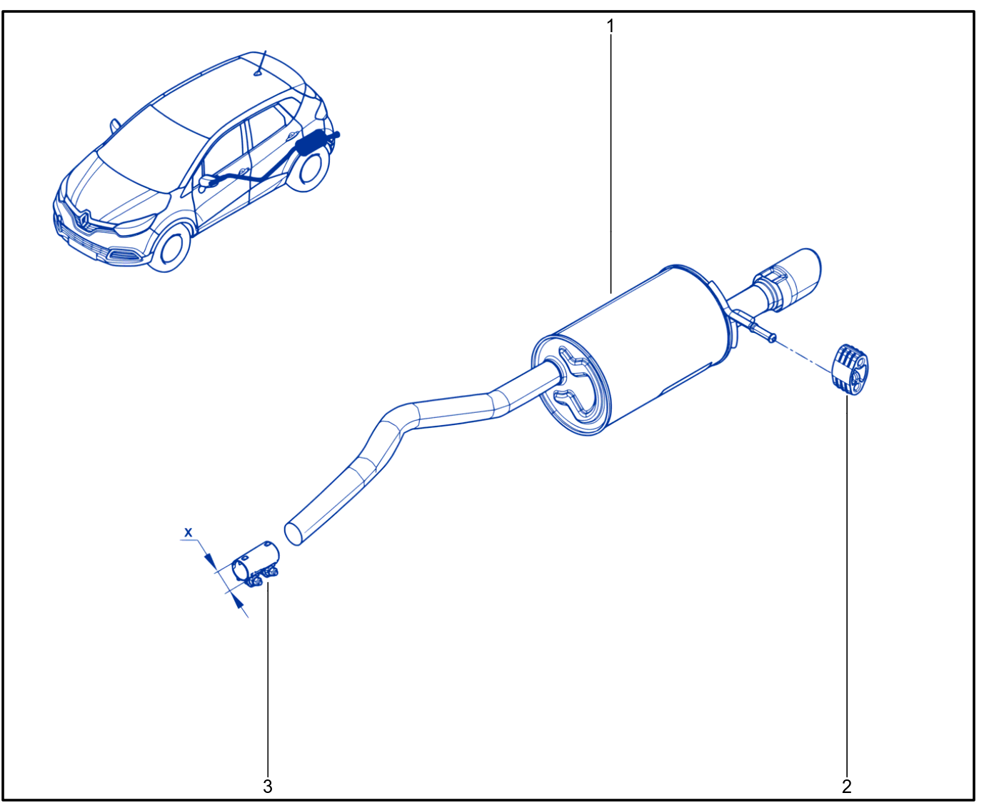 Exhaust Pipe - 01084197
