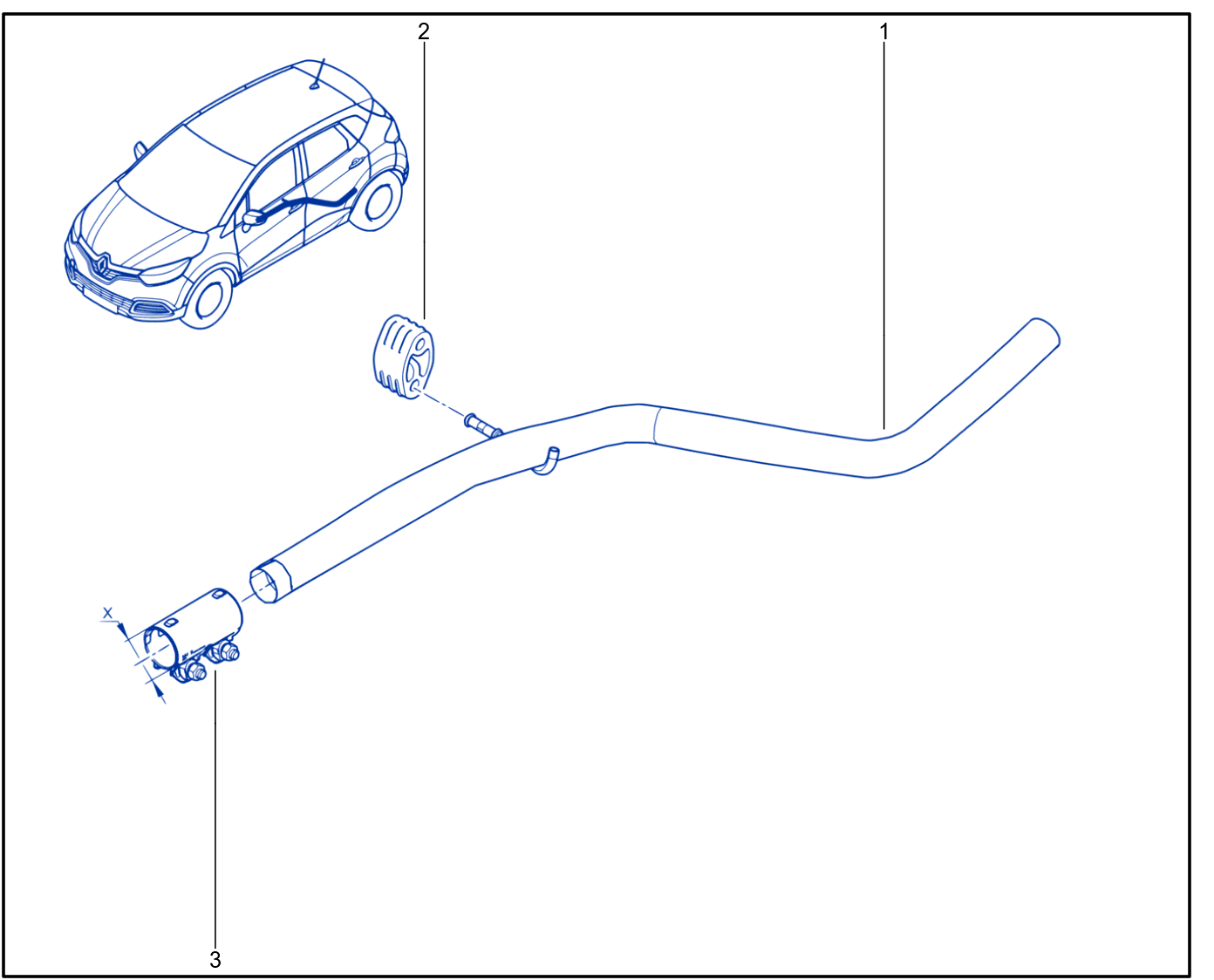 Exhaust Pipe - 01084235
