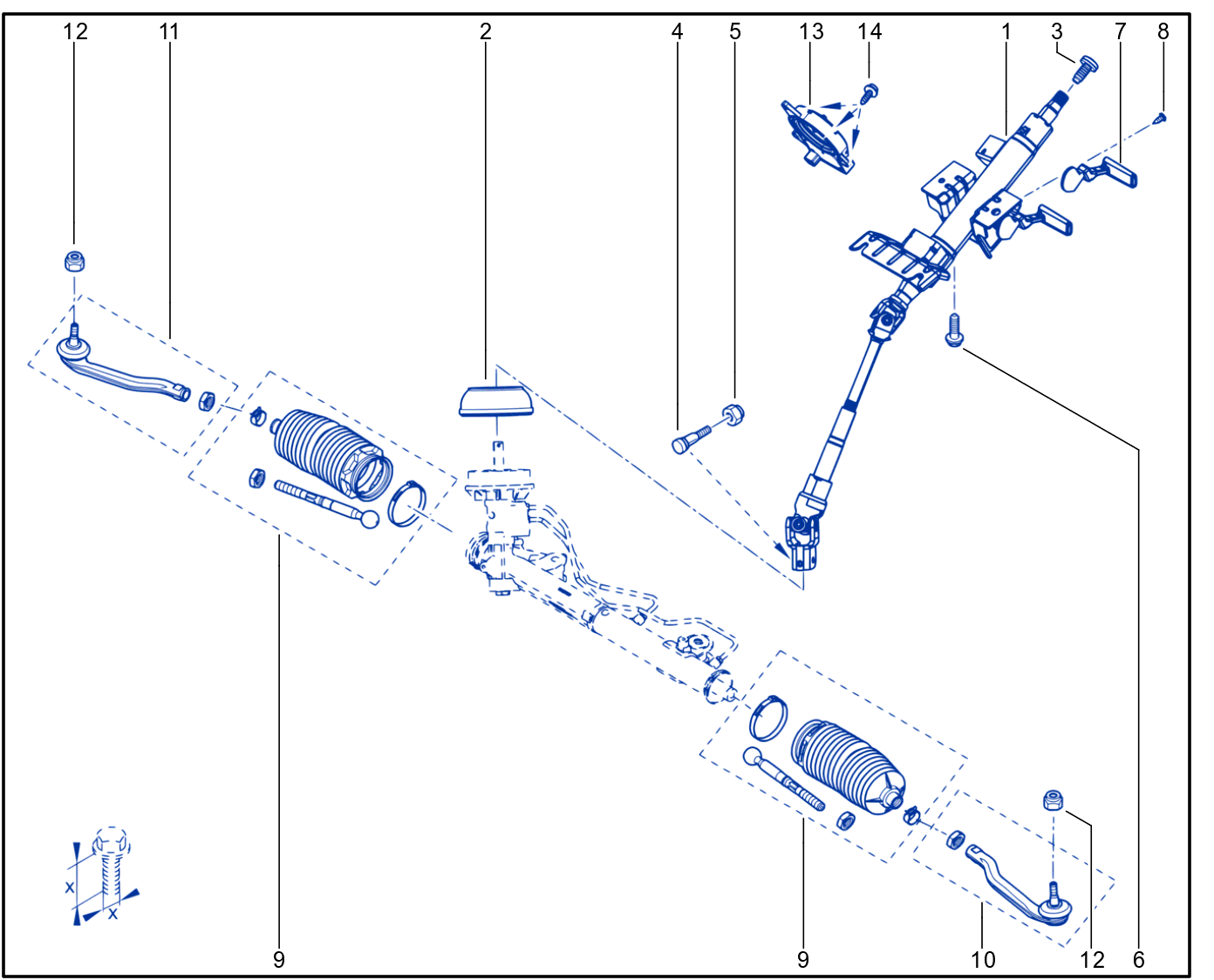 Steering Column - 01084247