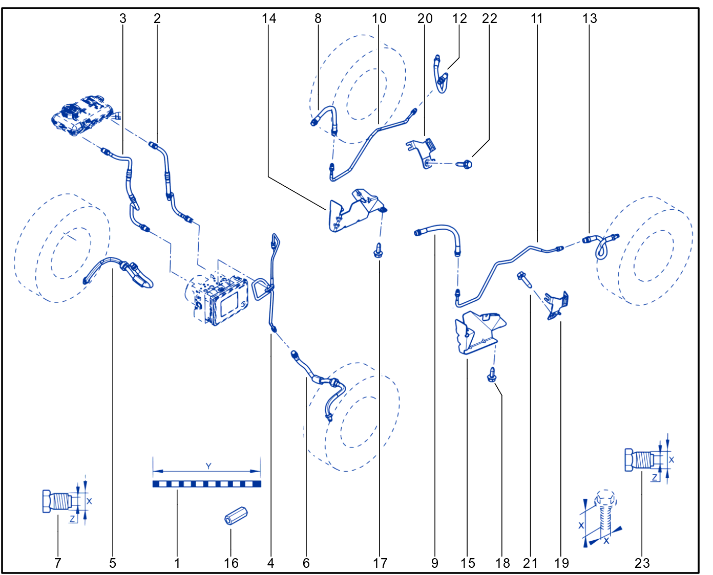 Brake Circuit - 01084278