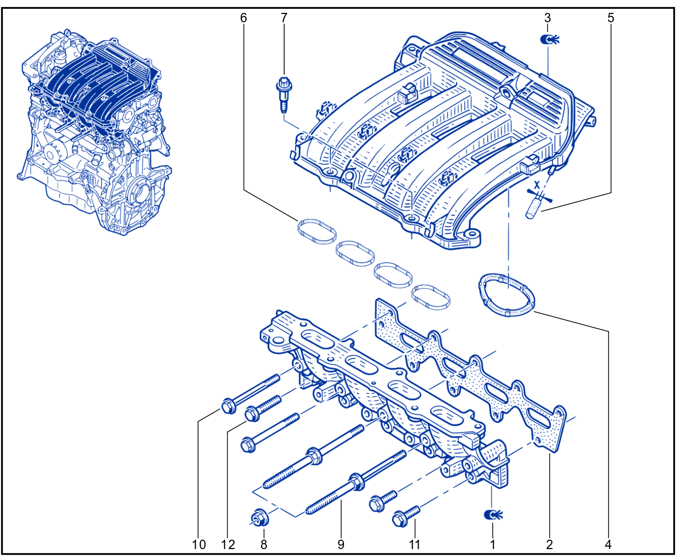 Inlet Manifold - 01084392