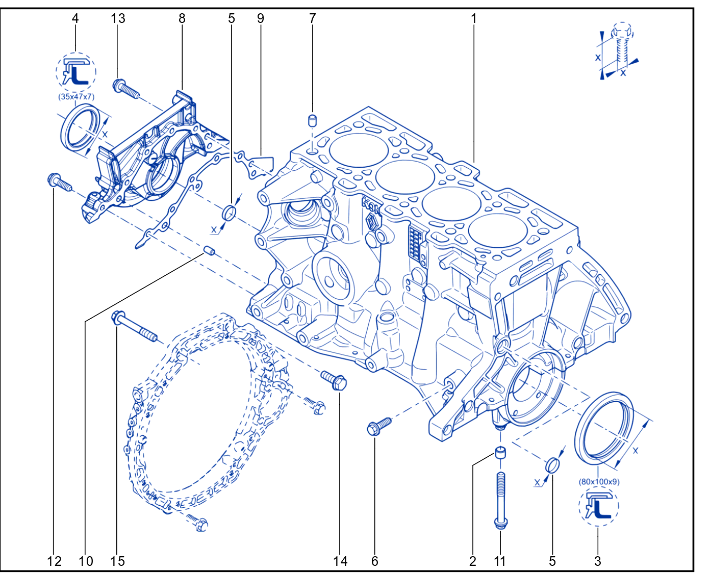 Cylinder Block - 01084412