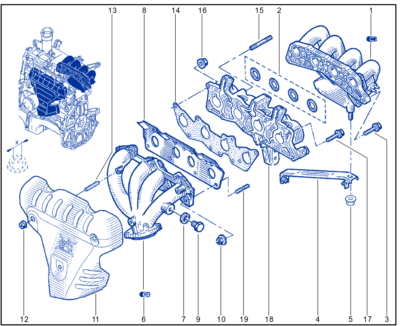 Inlet Manifold - 01084546