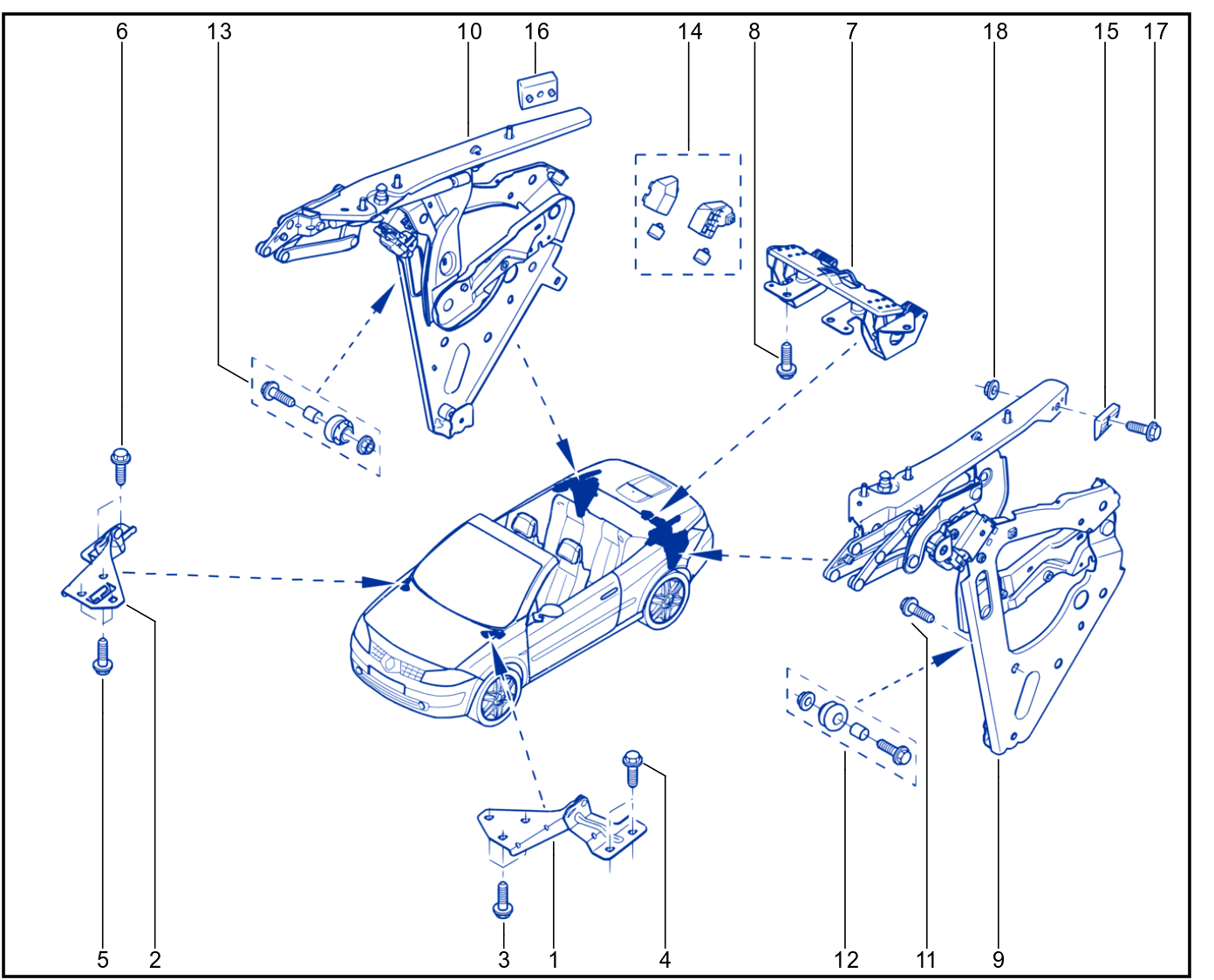 Front Opening Element Panelwork - 01084576