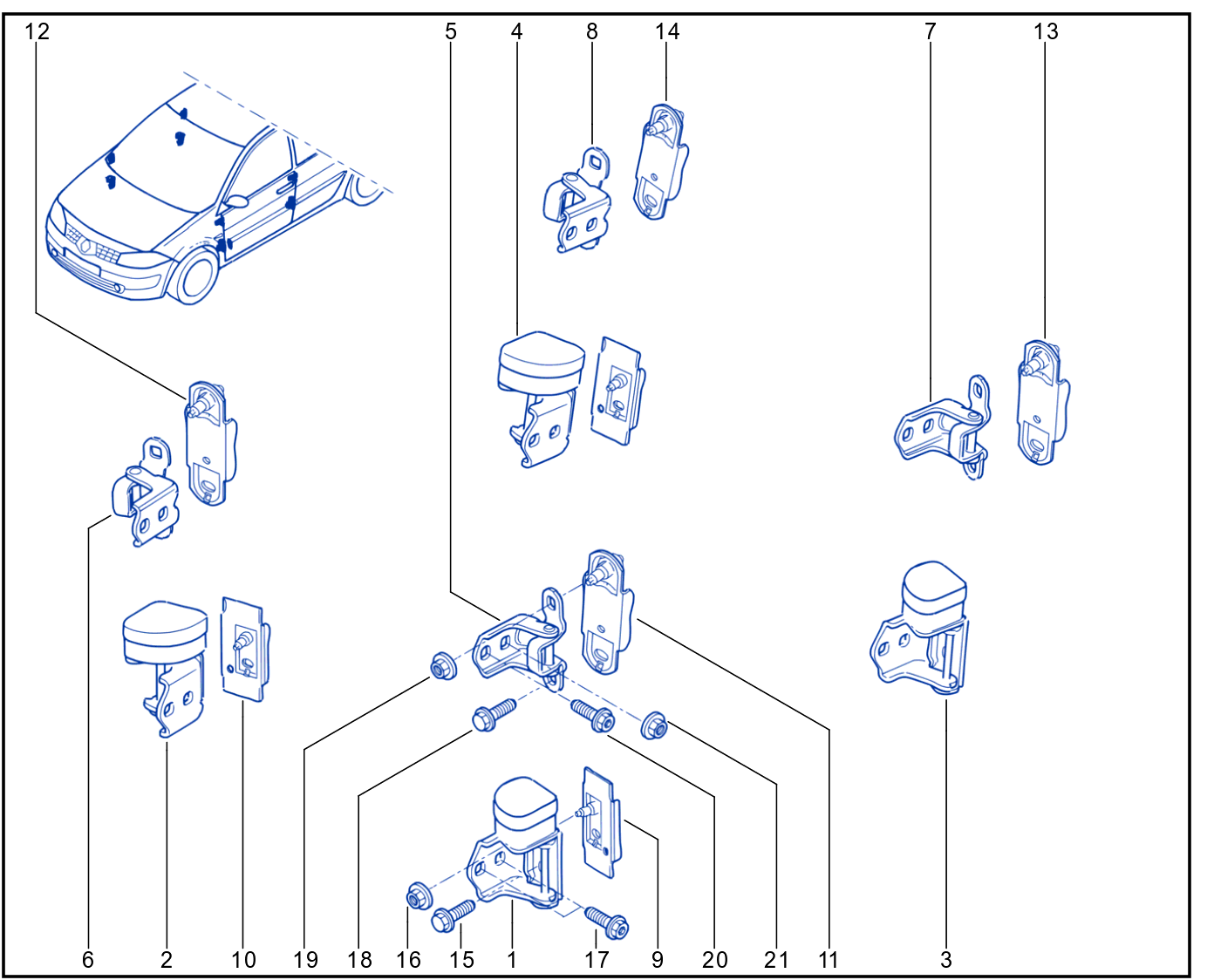 Front Opening Element Panelwork - 01084579