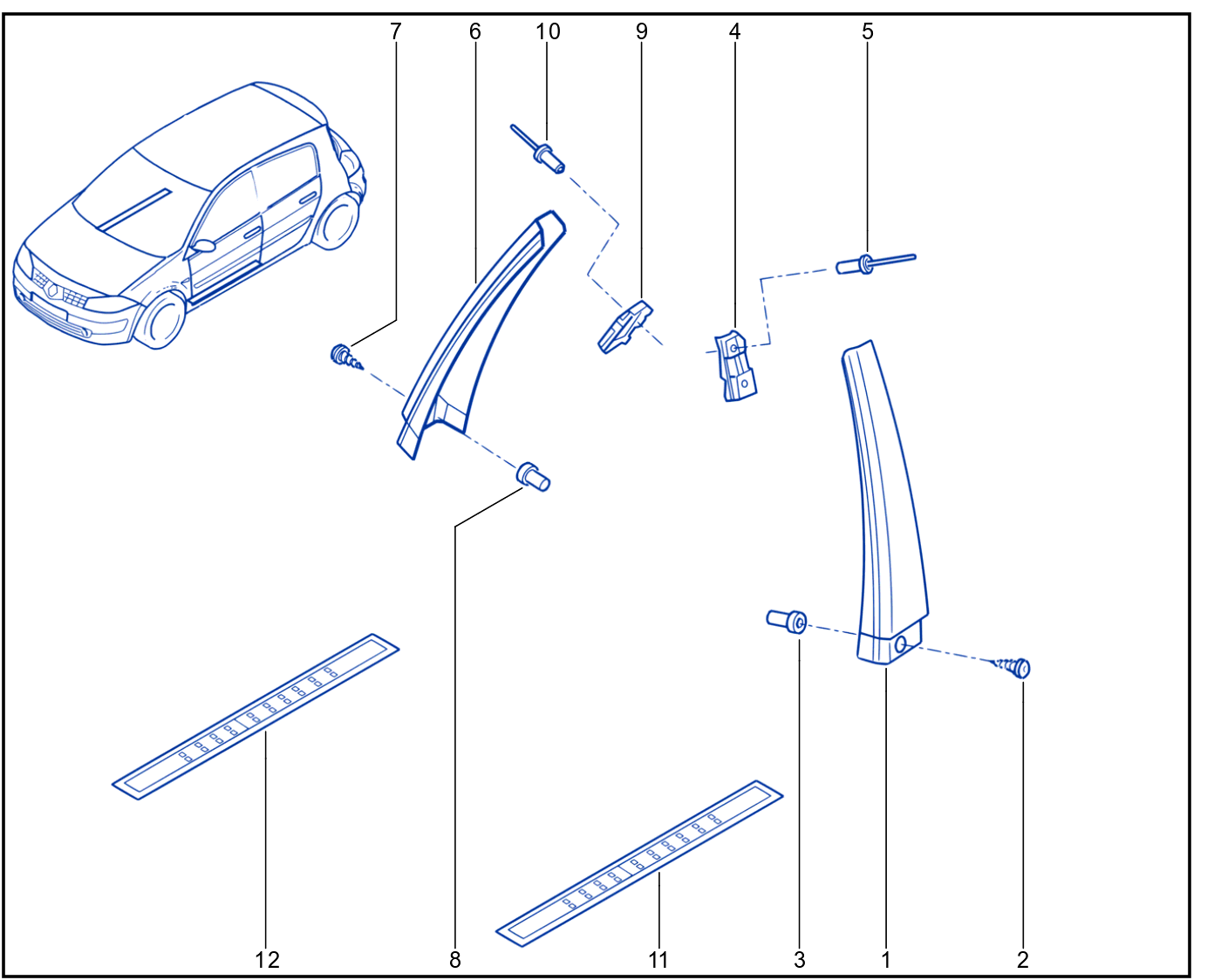 Protection Strip - Trim - 01084587
