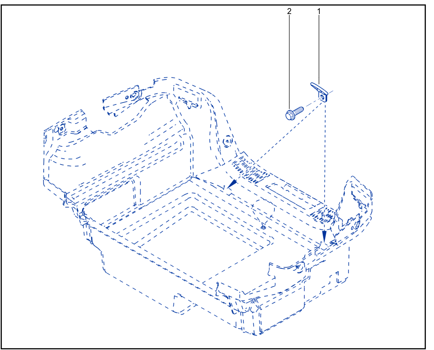 Luggage Retainer - 01084621