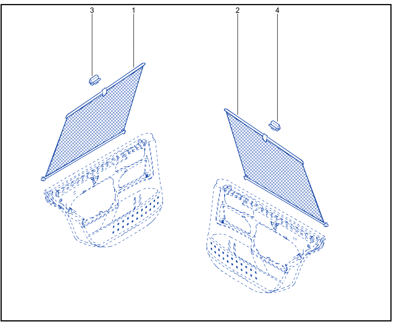 Side Opening Element Trim - 01084659
