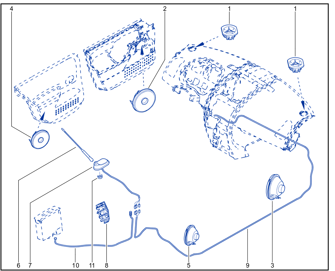 Radio And Equipment - Aerial - 01084720