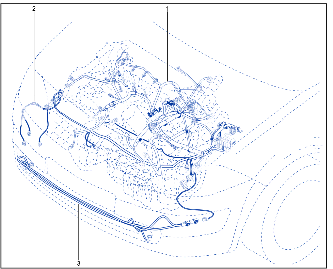 Wiring - Engine Components - 01084728