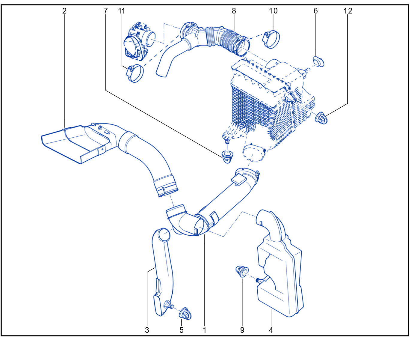 Air Pipes - 01084757