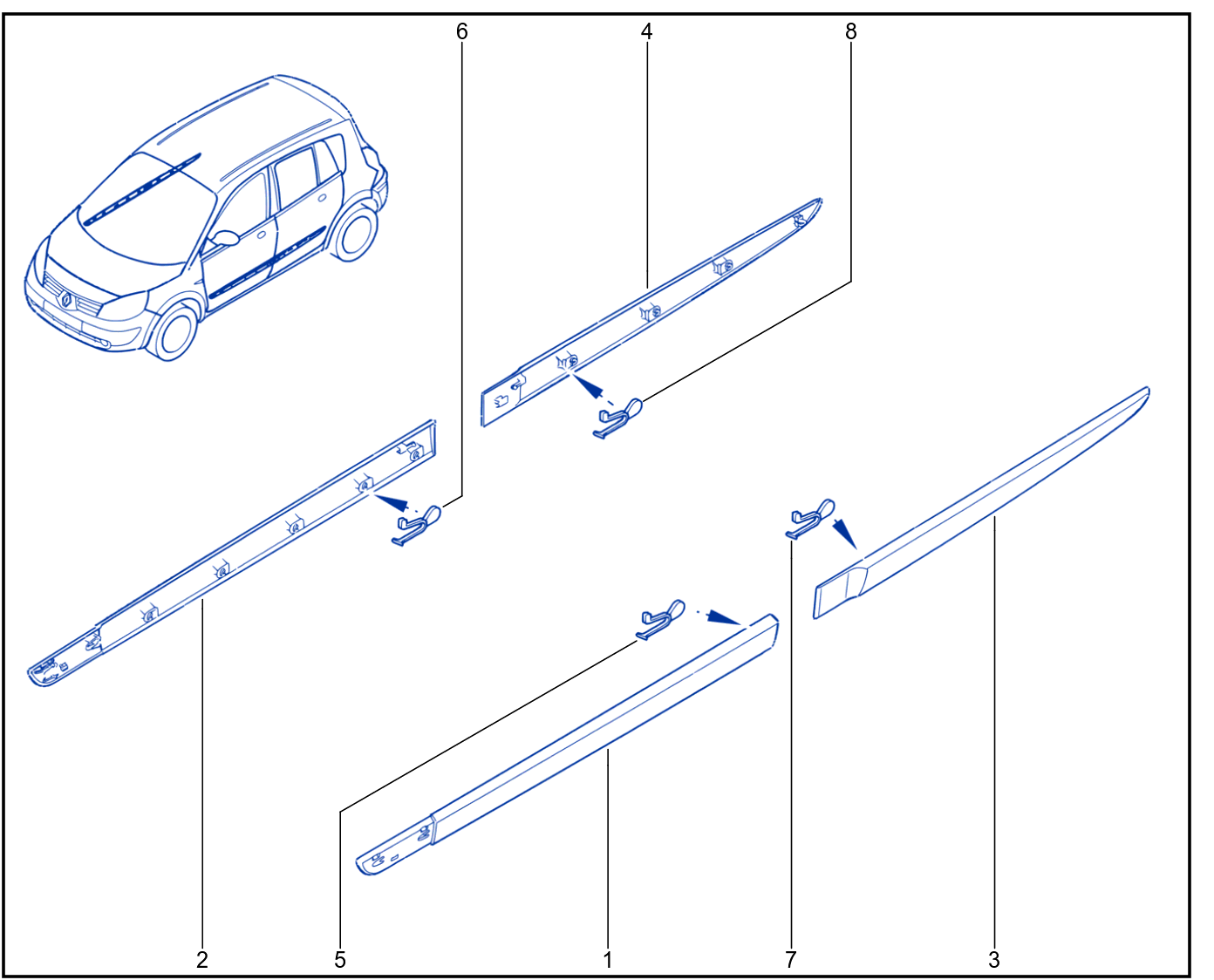 Protection Strip - Trim - 01084783