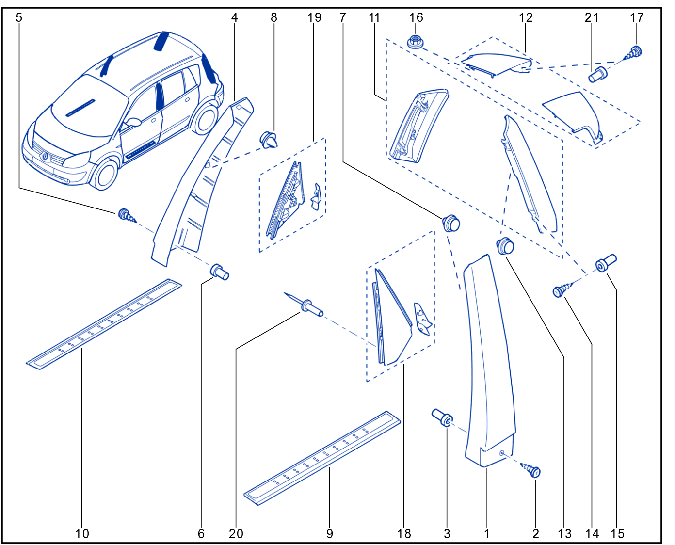 Protection Strip - Trim - 01084784