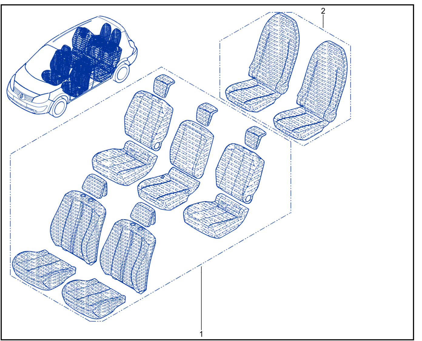 Seat Cover - 01084830
