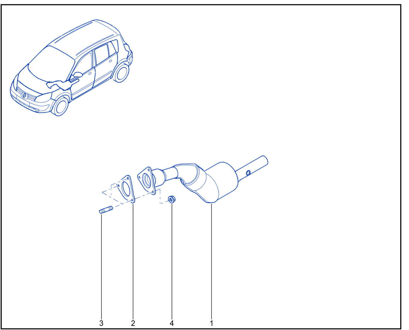 Exhaust Pipe - 01084851