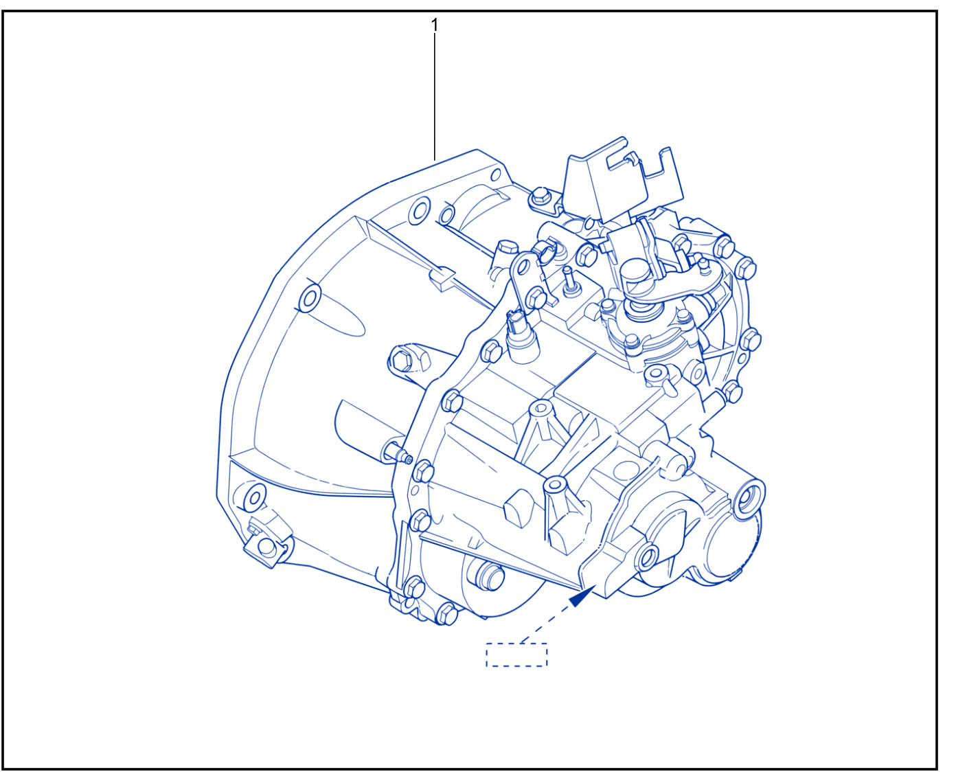 Assembled Gearbox - 01084855