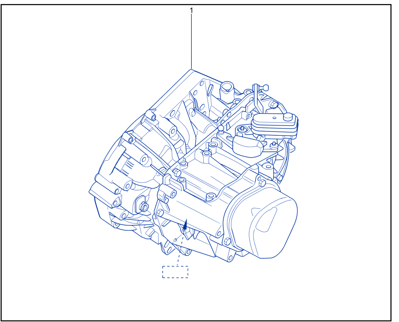 Assembled Gearbox - 01084856
