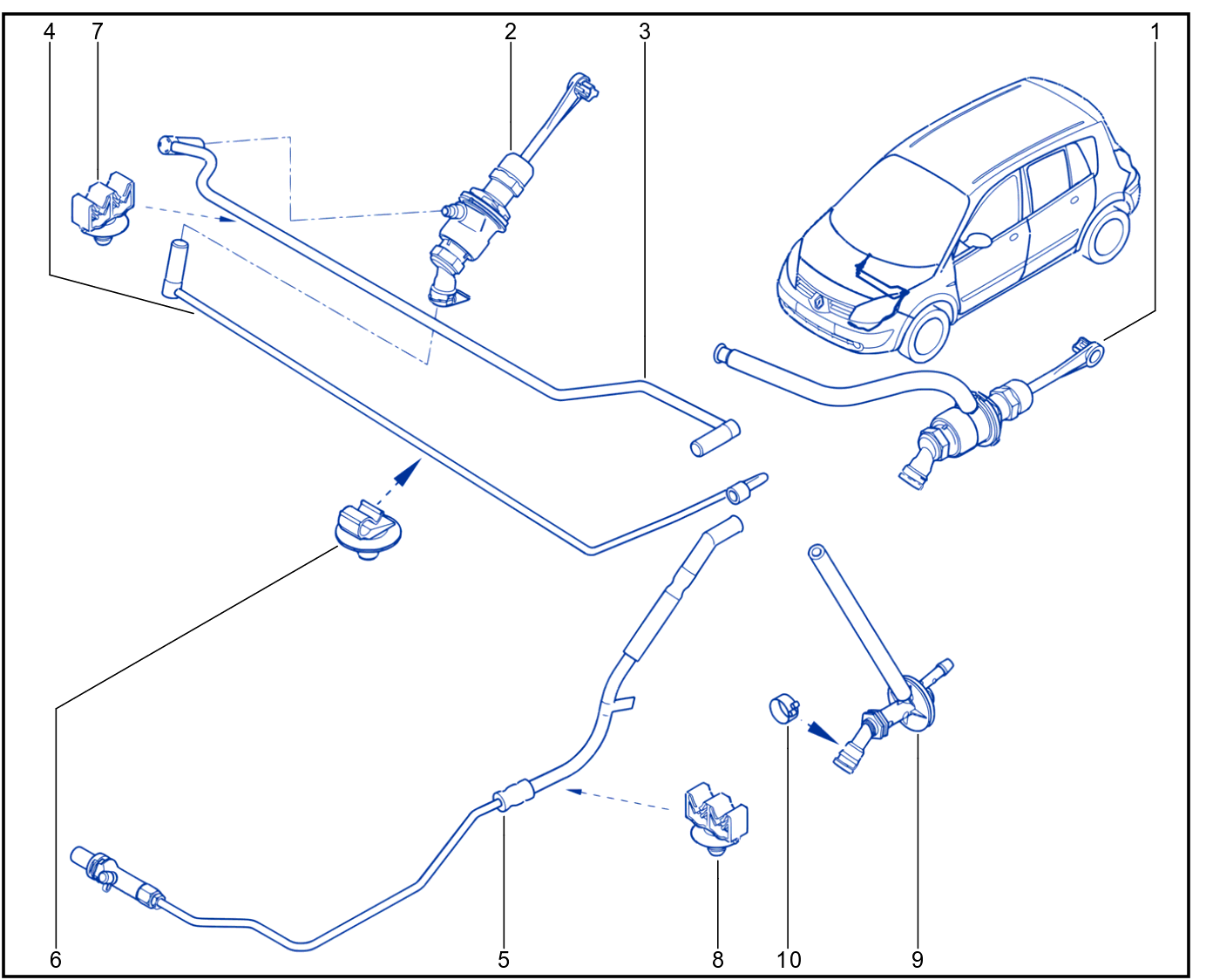 Clutch Control - 01084887