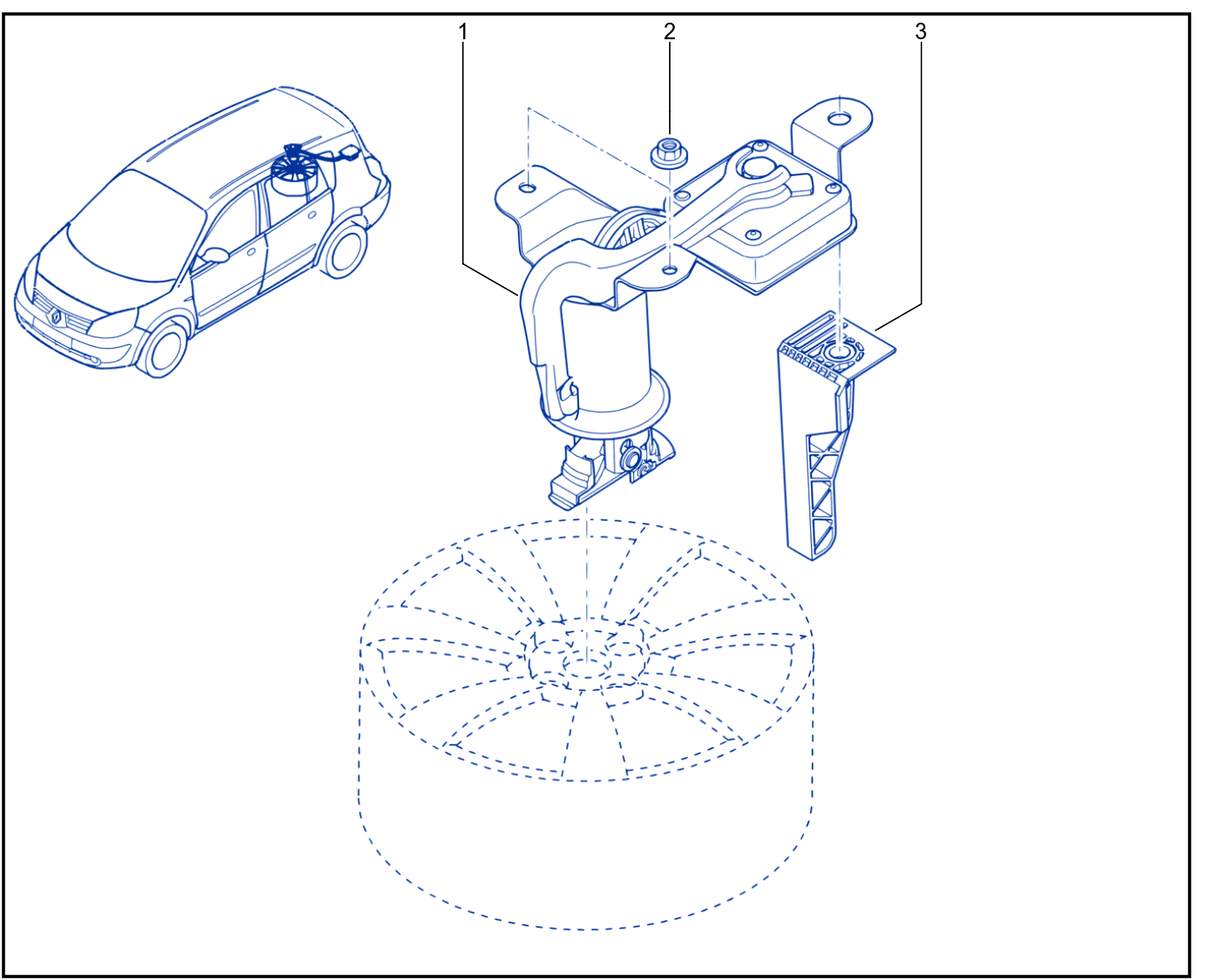 Jack And Anti-Puncture System - 01084920