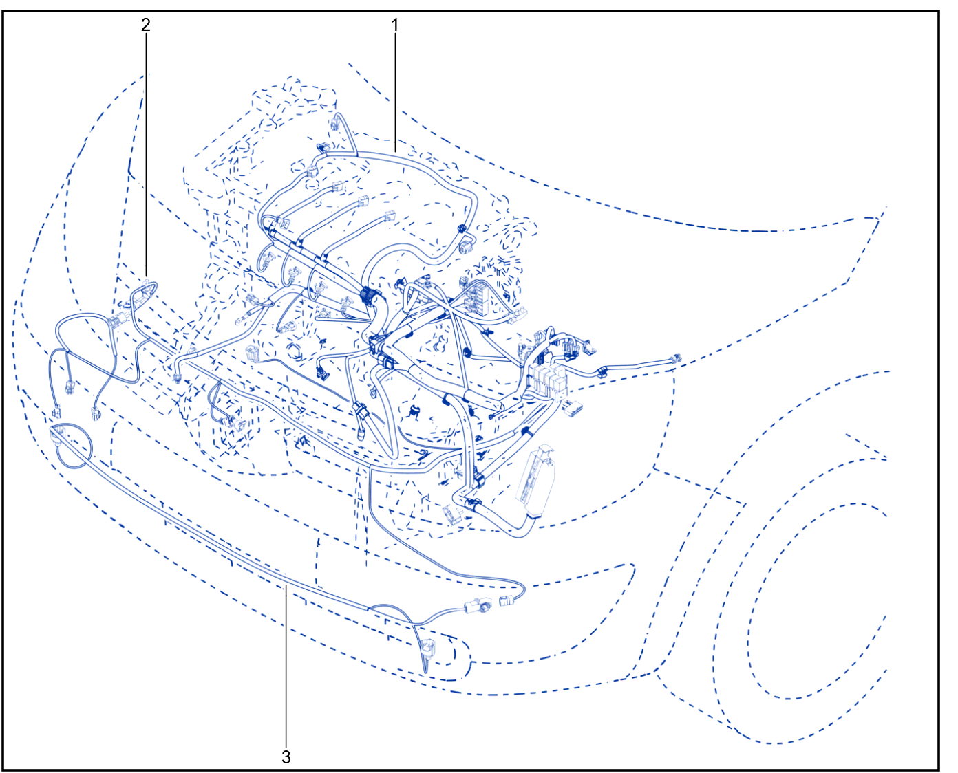 Wiring - Engine Components - 01084923
