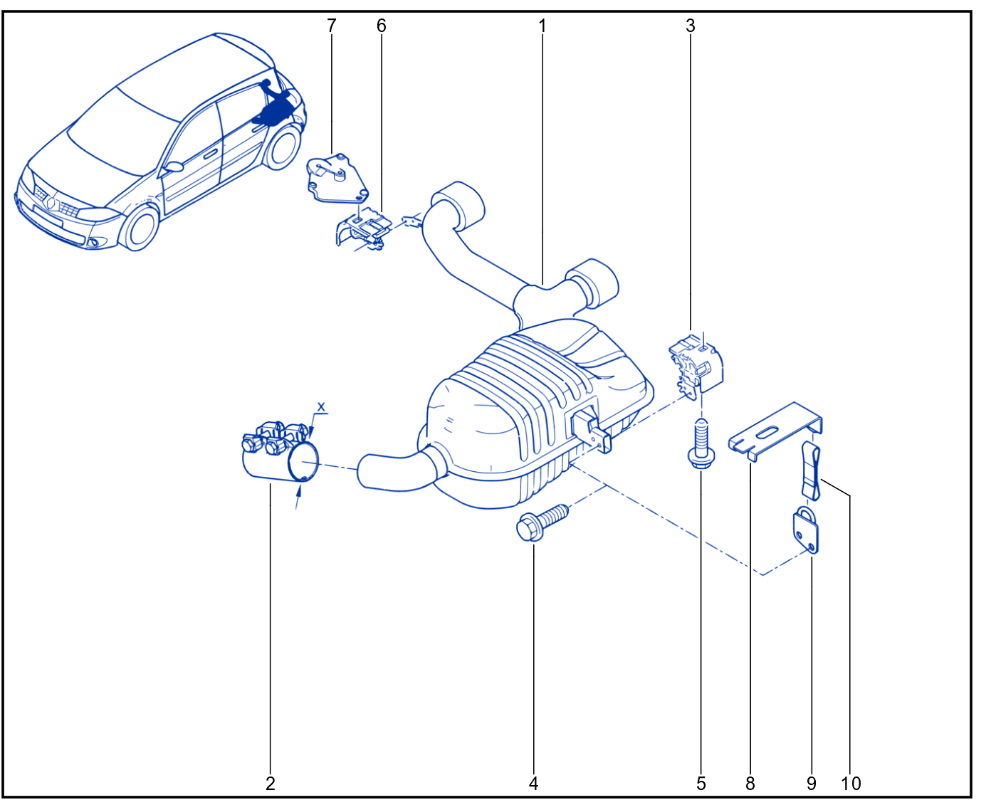 Exhaust Pipe - 01084985