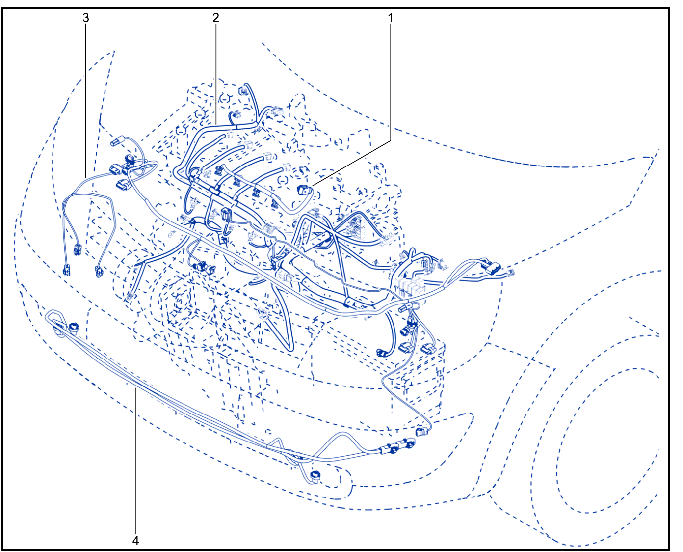 Wiring - Engine Components - 01085009