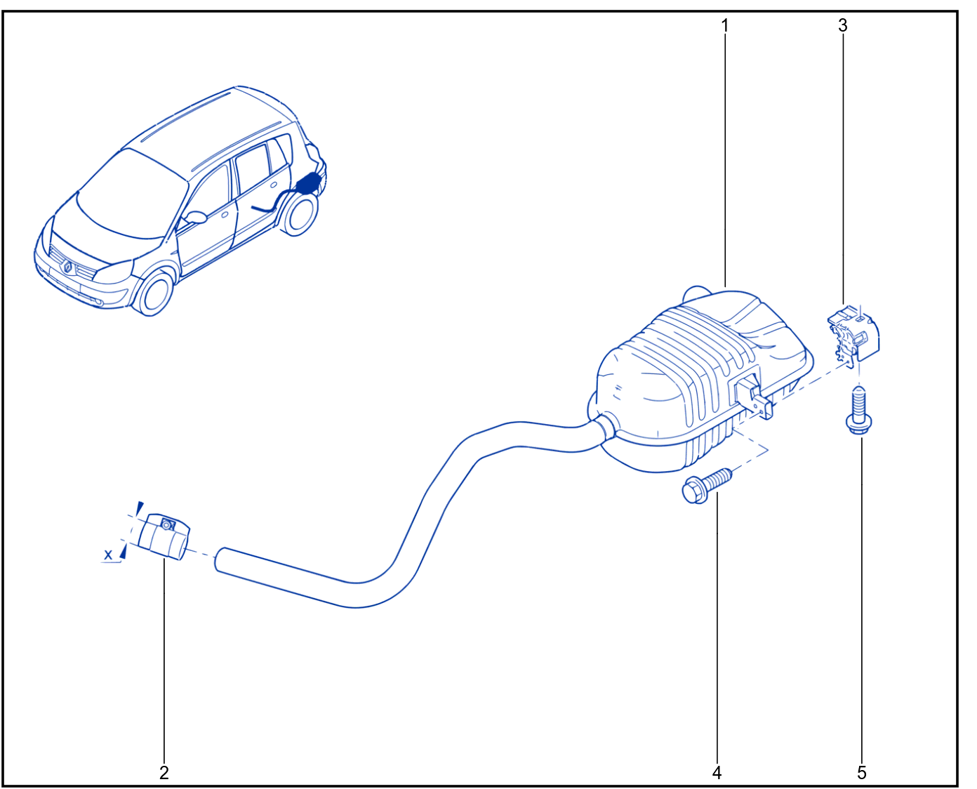 Exhaust Pipe - 01085206