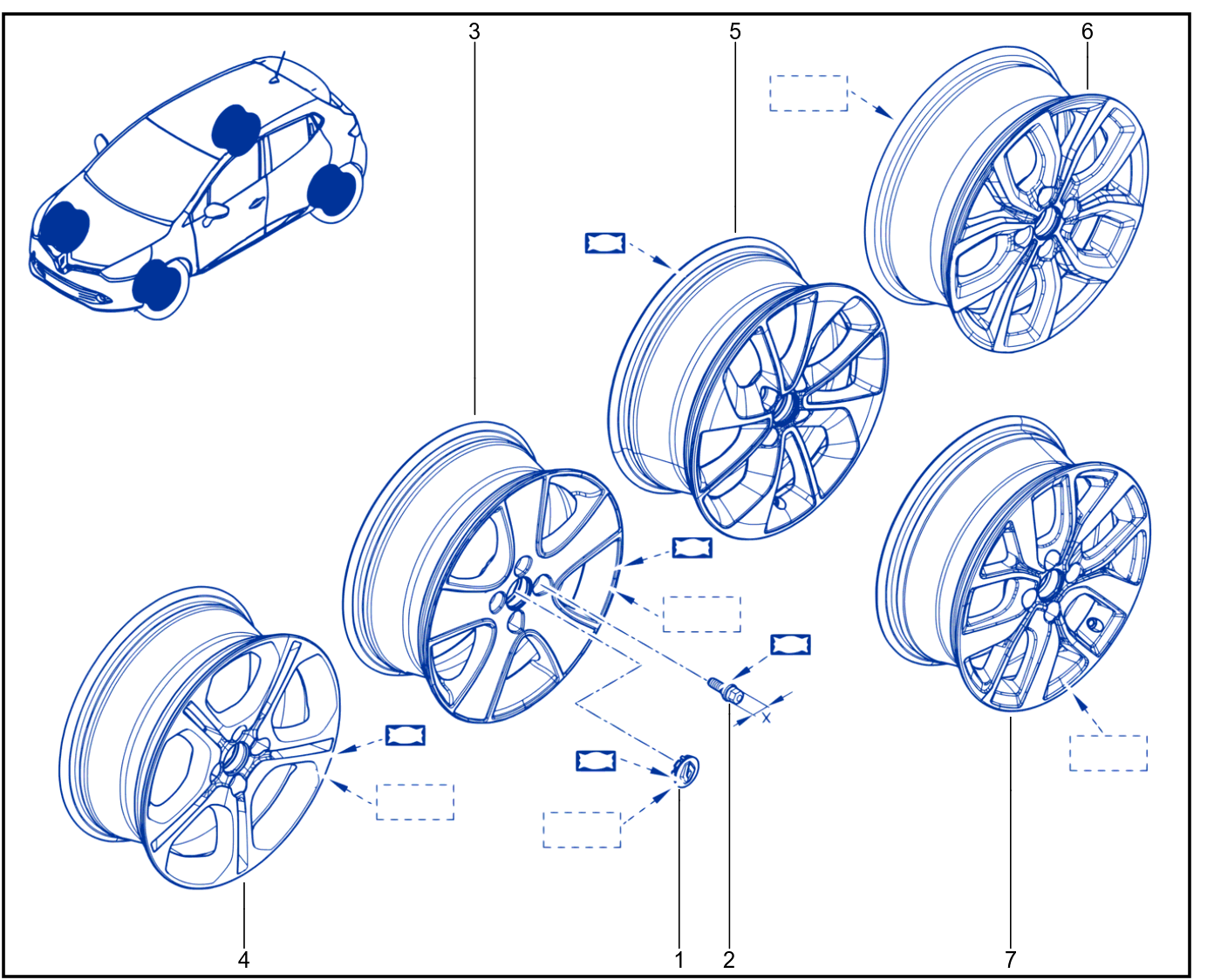 Wheel Nut - 01085339