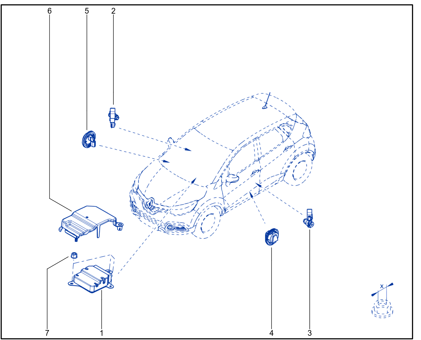 Airbag - Roll-Hoop - 01085454